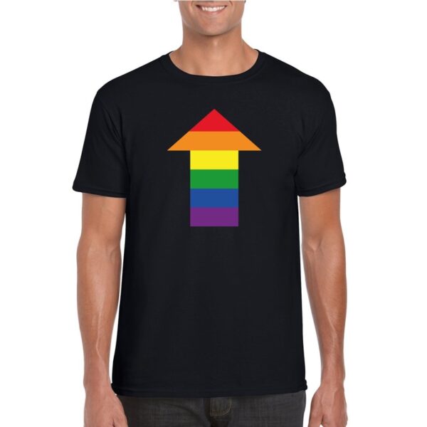 Gay shirt pijl top zwart heren