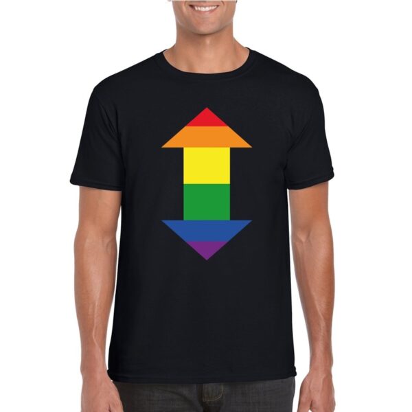 Gay shirt pijl versatile zwart heren