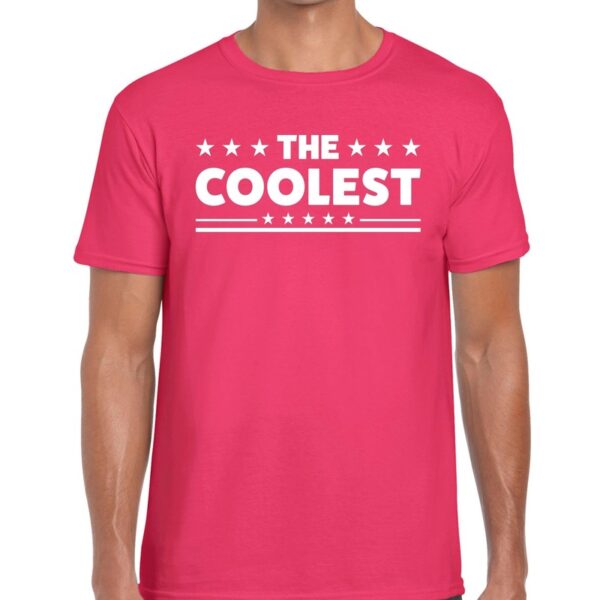 The Coolest roze t-shirt heren